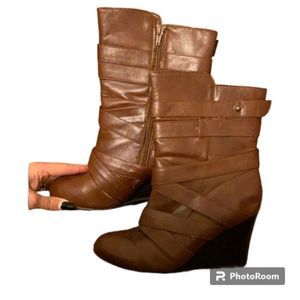 Forever 21 Wedge Boots